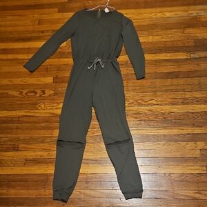 Fashion Nova Khaki Jumpsuit (Small)